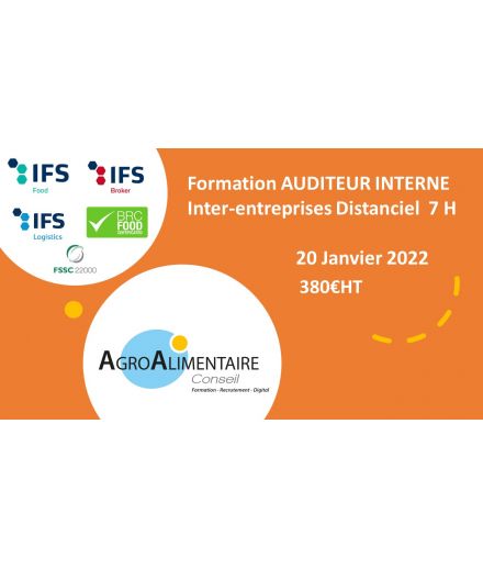 Formation AUDITEUR INTERNE inter-entreprise distancielle